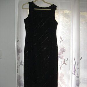 Like New Vintage Oblique Evening Dress